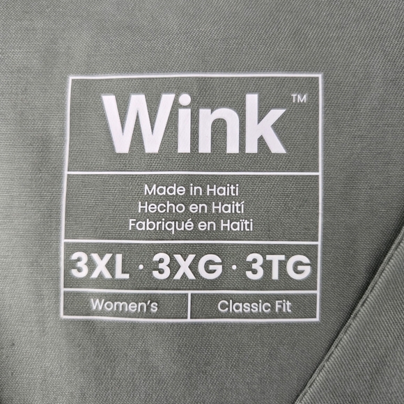 Wink Scrub Top Women Classic Fit. Size 3XL. New. - Picture 7 of 8